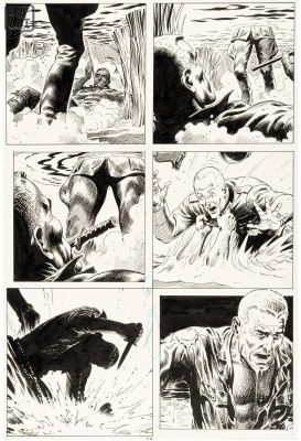 Russ Heath | Our Army At War 275 Page 11 | Panel Page Art