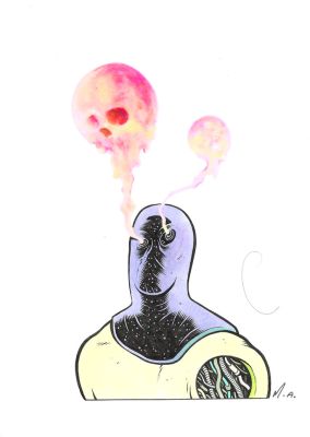 Matthew Allison | Cankor Skull | Athenaeum Comic Art