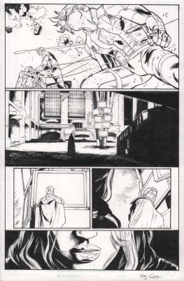 Jay Leisten | X-Men Legacy #245 P.4 - Magneto - Signed - 2011 | Anthony’s Comic Book Art