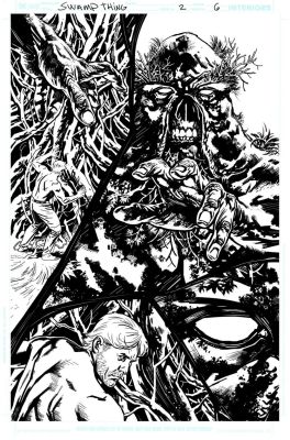 Yanick Paquette (Digital) | Swamp Thing #02 Page 06 Issue 02 Page 06 | Comic Art House