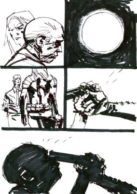 Ashley Wood | Metal Gear Solid - Original Art Published | Scott Eder