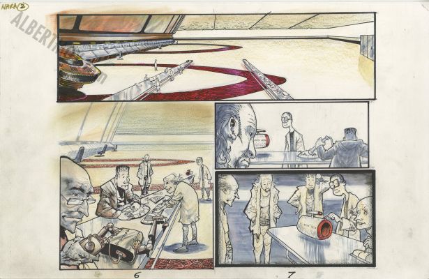 Sam Kieth | Hollows Issue 2 Page 6 And 7 | Albert Moy