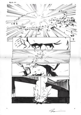 Jacob Phillips | The Peril of the Brutal Dark: an Ezra Cain Mystery Issue 06 Page 20 | Splash Page