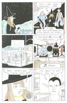Simon Hanselmann | Below Ambition (2021) Page 18 | Scott Eder