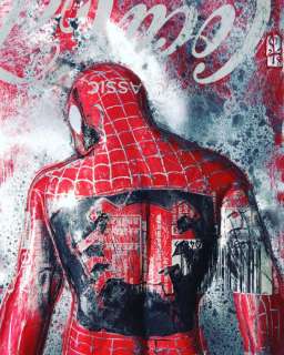 ORIGINAL Artwork By Chris Duncan - SPIDERMAN on COKE Can - 2018 | Catawiki