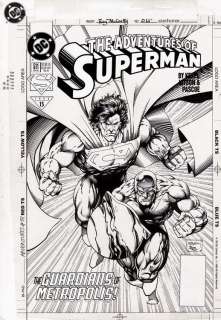 Barry Kitson - The Adventures of Superman #511 cover