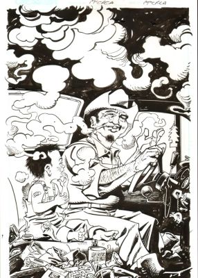 John McCrea – Route 666 issue 15p1 | Berserker Art