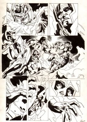 Wellington Alves – Avengers Assemble 2p8 – Captain America Ironman Thor | Berserker Art