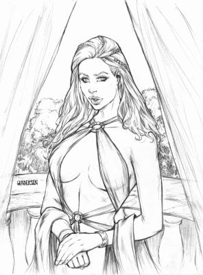Jordan Gunderson | Daenerys Pinup Game of Thrones | TDArt