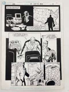 WEB Original Comic Book Art Drawing Issue Issue # 10 Page # 8 | Los Angeles Estate Auction