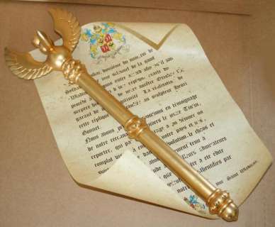 Ggef | SCEPTRE D’OTTOKAR . Résine,… | Coutau Bégarie