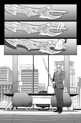 Daniel Sampere | Wonder Woman #31 Page 02 | Black Diamond