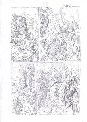 Paul Davidson – Namor – Last King of Atlantis- 2p11 – 2025 – Pencils | Berserker Art