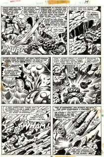 MARVEL 2 IN ONE #33 - Wilson / Marcos - Original Comic Art Page - (1977) | Catawiki