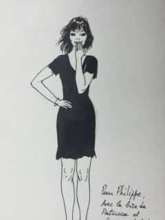 Mitacq - Dessin original - Femme (1984) | Catawiki