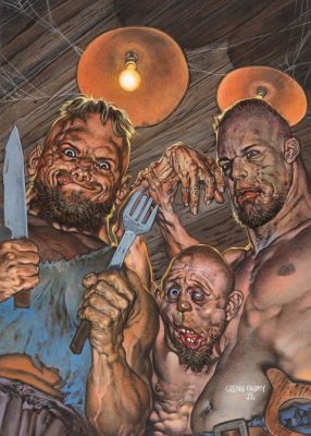 Glenn Fabry – Preacher 39 – Cover art – Garth Ennis – 1998 | Berserker Art