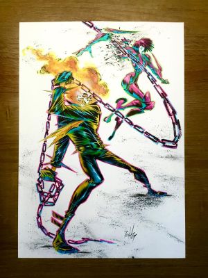 Ghost Rider – Blank Cover Javier H. Guerrero | Black Diamond
