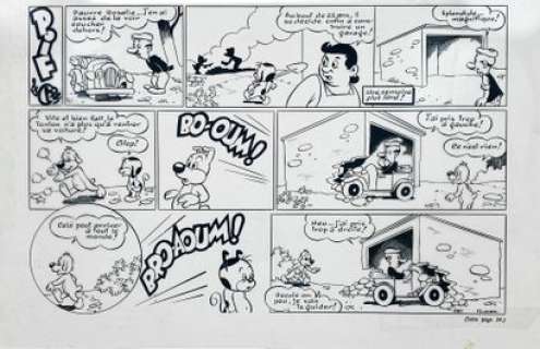 MAS Roger - VAILLANT - "Pif et Cie" - Gag en 1 page et demi … | Collauctions