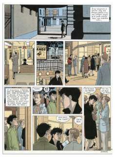 JUILLARD - Lot 62 - ANDRÉ JUILLARD Le Cahier bleu, Casterman 1994 Planche...