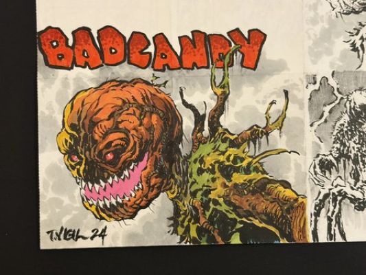 Tim Vigil (of Faust fame) original color art Jack the Lantern Pumpkinhead | eBay US (Buy It Now)