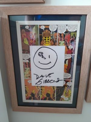 ORIGINAL WATCHMEN Comic Art Artwork Dave Gibbons | eBay Europe (Buy It Now)