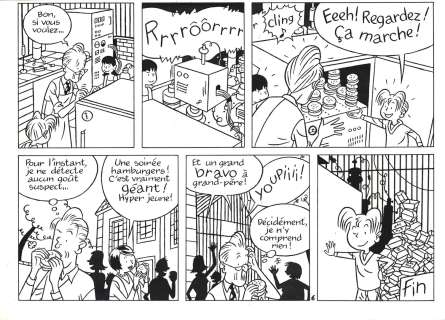 Alloing | Les aventures des Moineaux tome 7 demi planche 6 | Galerie OPA