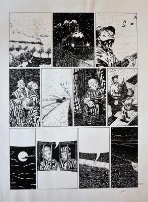 Robin Walter | PLANCHE 53 « KZ DORA » TOME 2/2 | Art Maniak