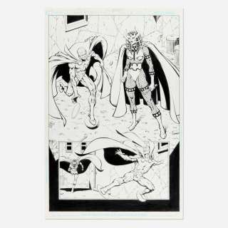 Jim Starlin and Matt Banning, The Death of the New Gods #1 Story Page 8 Original Art (D.C. Comics, 2007) | Landry Pop Auctions