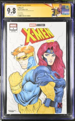 X-Men #1 CGC 9.8 Signed by Sajad Shah | Raremarq (Buy It Now)