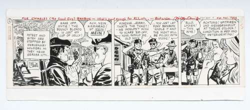 MILTON CANIFF COMIC STRIP STEVE CANYON | misc / divers