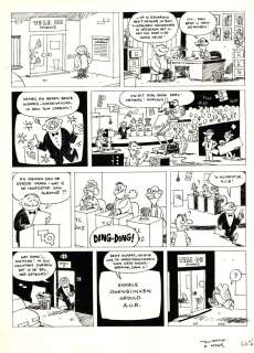 Cromheecke | Tom Carbone tome 4, planche gag | Galerie OPA