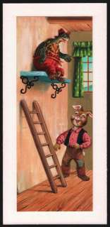 Brer Rabbit - Severino Livraghi - original illustr. gouache - Page volante - EO - (1970) | Catawiki