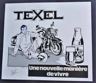 Vallès, Francis - Dessin original pour un ex-libris - Les Maitres de l’orge  - (1999) | Catawiki