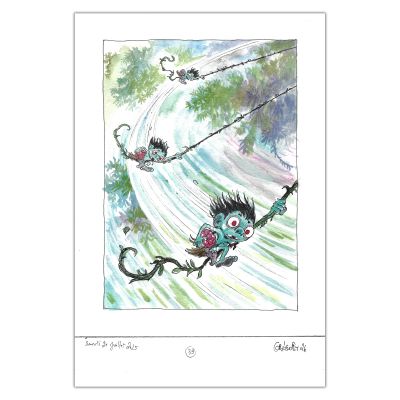 Gregory Panaccione | Petit Bonhomme - Page originale 41 | Achetez de l’Art