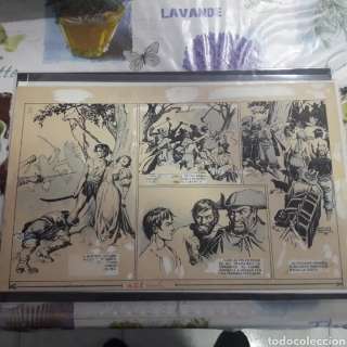 Hernan el Corsario de José Luis Salinas pÃ¡gina histÃ³rica firmada y fechada en 1938