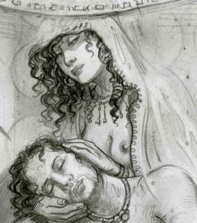 Bosschaert, Jan - Originele tekening - Hooglied van Salomo - (2004) | Catawiki