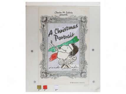 Charles Schulz Snoopy Christmas Cover Art | Weiss Auctions