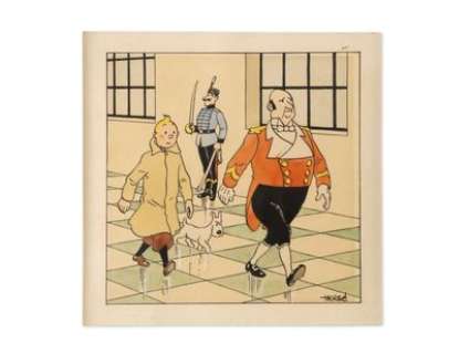 203. Hergé, Georges... | 203. HERGÉ, Georges REMI dit (1907-1983) Le Sceptre... | Farrando