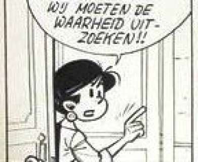 Kari Lente - Originele pagina - De zaak markant (p.5) - Page volante - (1963) | Catawiki