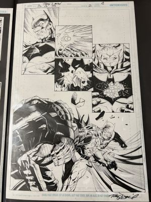 Tony Daniel | Jl Vs Ss 2 Page 18 | ComicArtFans Classifieds