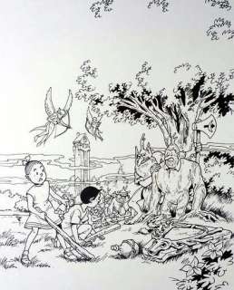 Suske en Wiske - Originele cover - Verraad op de Veluwe - Page volante - (2008) | Catawiki