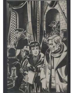 Il Vampiro #14 - original page "Mezzanotte di Morte" - Page volante - EO - (1974) | Catawiki