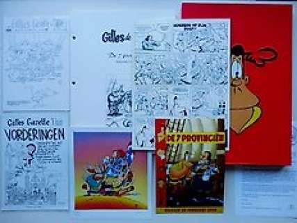 Gilles de geus - Mecenas editie met originele pagina (p.3) - De 7 provincieën - EO - (1999) 