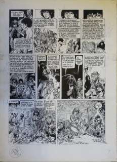 Franz (Drappier, Franz) - Originele pagina (p.17) - Jugurtha 8 - Le Prince rouge (De rode Prins) - (1981) | Catawiki