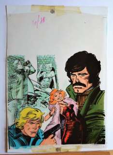 LancioStory  #16 - Fernandez Angel Lito - original cover - Page volante - EO - (1978) | Catawiki