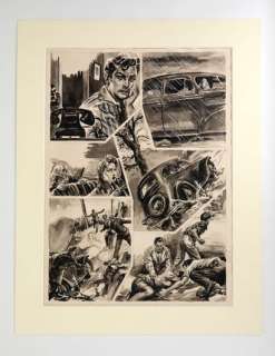 Di Marco Angelo Planche... | DI MARCO Angelo Planche de grande taille pour une aventure... | Vermot et Associés