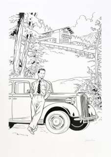 PARENTEAU-DENOËL, REGIS... - Lot 188 - HERR DOKTOR, ILLUSTRATION POUR EX-LIBRIS. Crayon et...