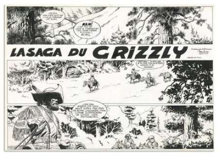 CLAUDE AUCLAIR - Lot 82 - CLAUDE AUCLAIR La Saga du grizzly, Les Humanoïdes Associés...