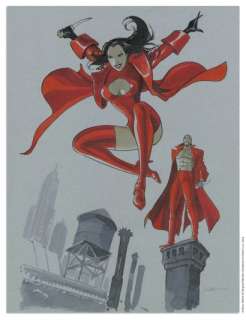 MARINI - Lot 156 - ENRICO MARINI RAPACES Illustration originale réalisée...