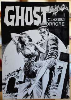 Ghost - Missaglia - Original Cover "I Classici dell’Orrore" - Page volante - EO - (1977) | Catawiki